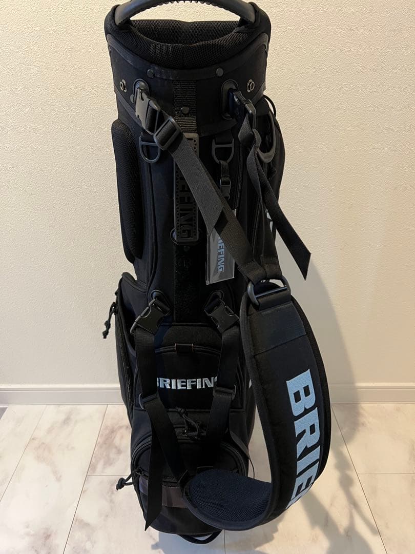 BRIEFING WINDANDSEA ブラック ゴルフバッグ