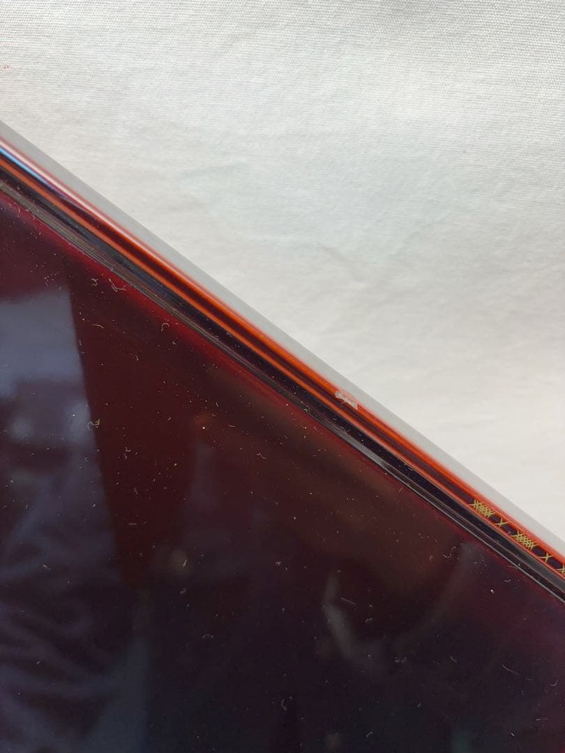 懐石道具 木製溜塗 金彩蒔絵 長方膳 5客組 会席膳 懐石盆 銘々盆 元箱