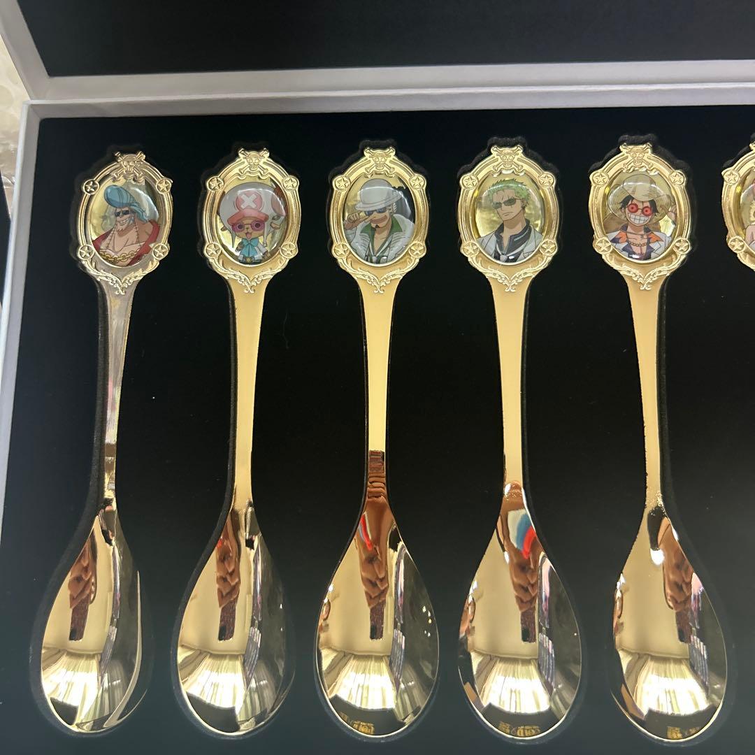 【非売品】ワンピース×CoCo壱カレースプーン9種セット(サニー号BOX付き)