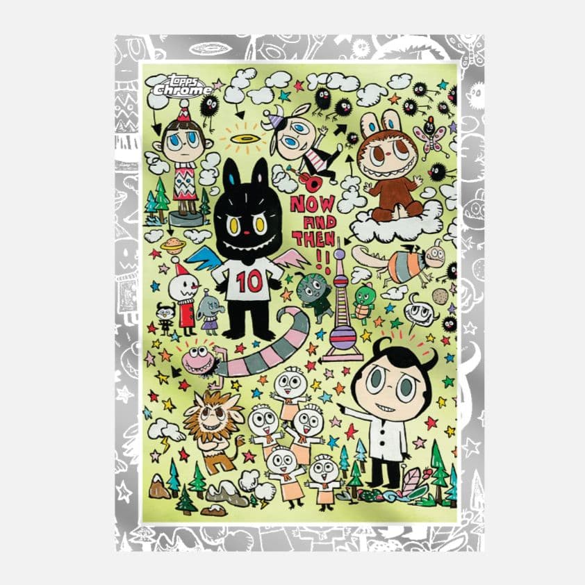 2025 Topps Chrome Labubu コレクション 5BOXセット