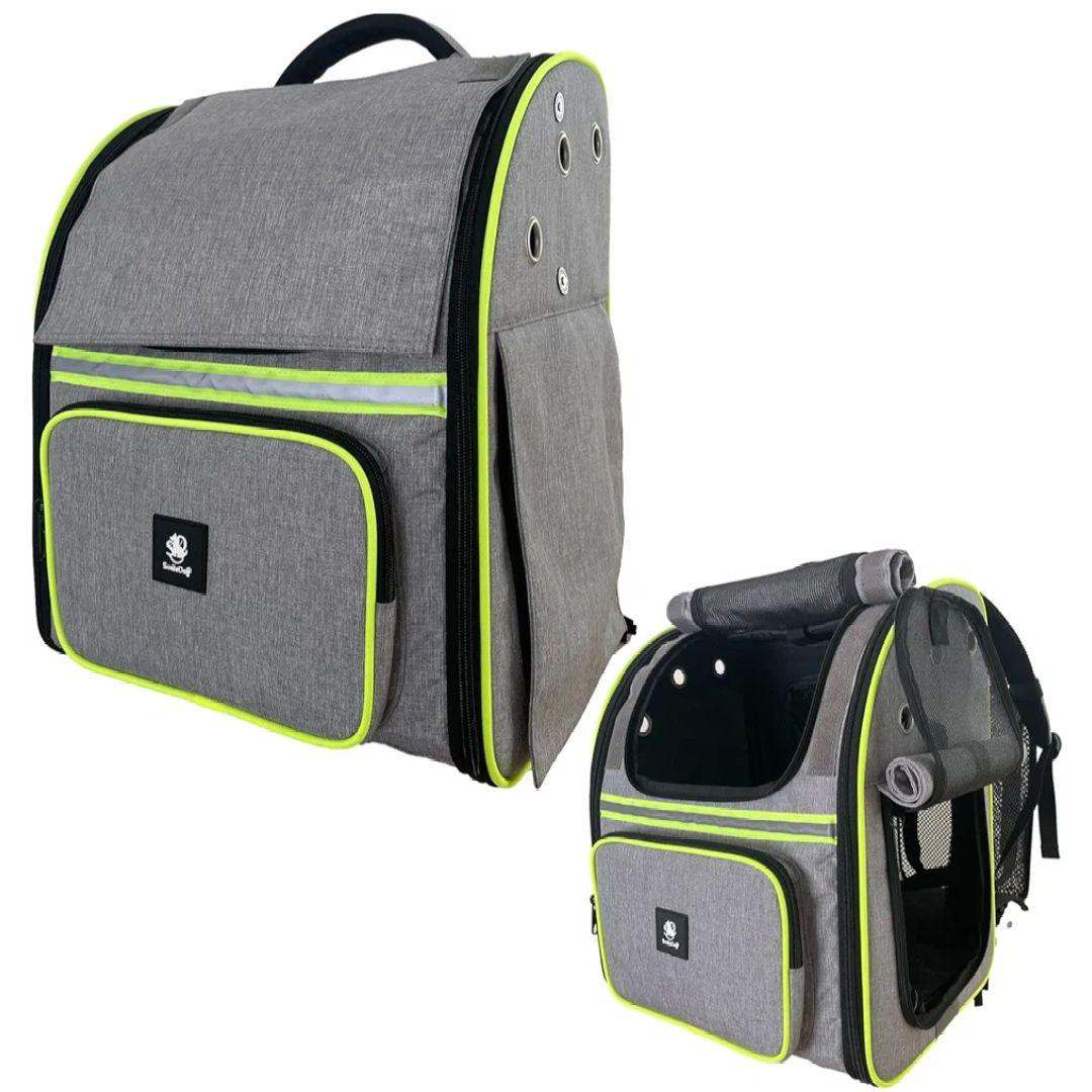 06* 犬 キャリーバッグ リュック ペット拡張ハウス 耐荷重10㎏