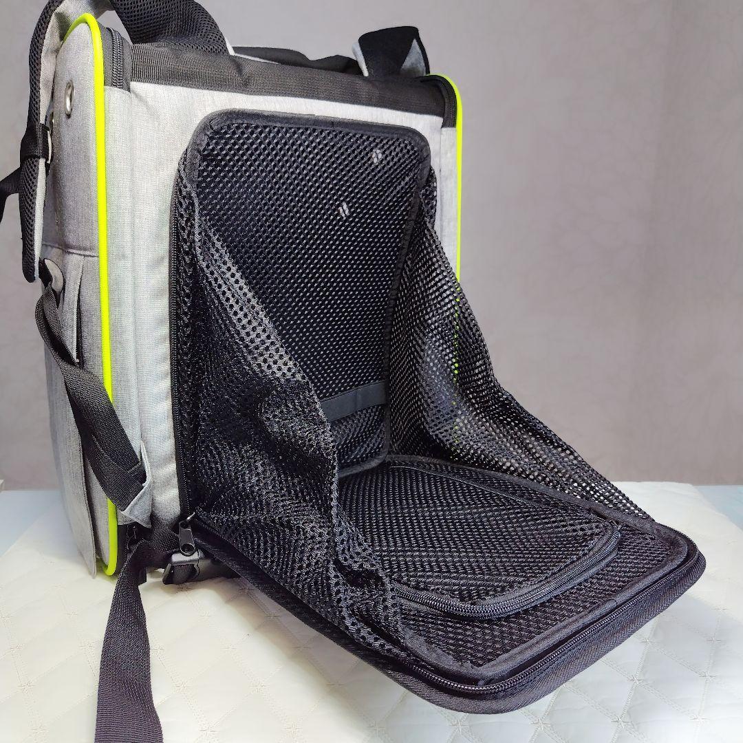 06* 犬 キャリーバッグ リュック ペット拡張ハウス 耐荷重10㎏