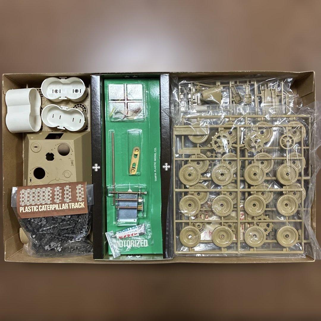 タミヤ 1/25 ドイツ陸軍戦車ロンメル(シングル)