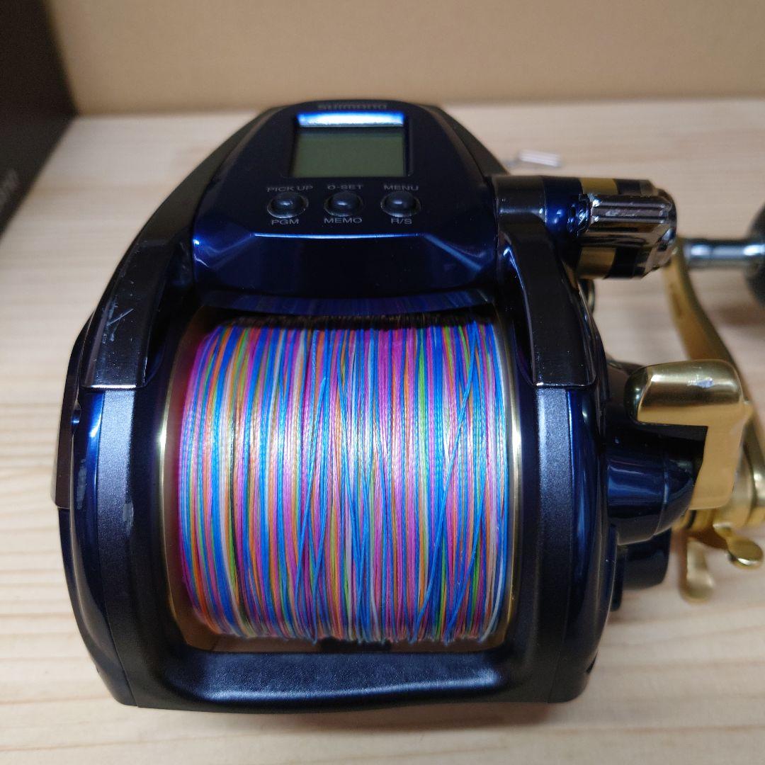 シマノ　19ビーストマスター 6000 電動リール　８号ライン付距離少