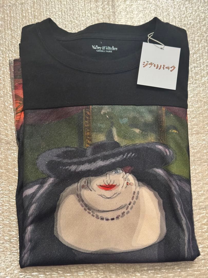 【ジブリパーク限定】 ハウルの動く城　　荒地の魔女　Tシャツ　ショルダーポーチ