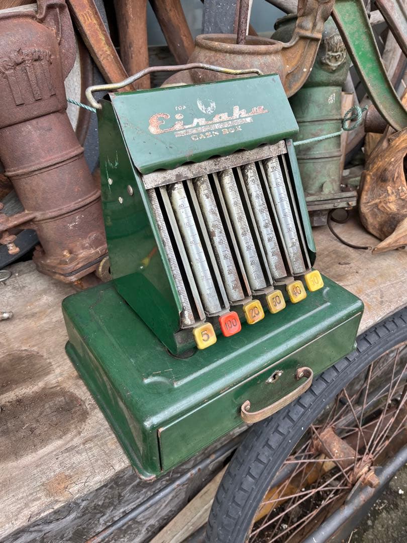 アンティークキャッシュボックス、キャッシュボックス、レトロキャッシュボックス、