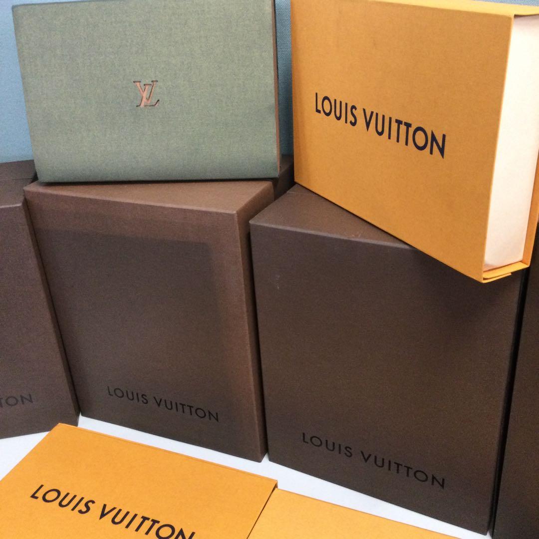 色々なブランド 紙袋 空箱 ルイヴィトン エルメス シャネル他 まとめて