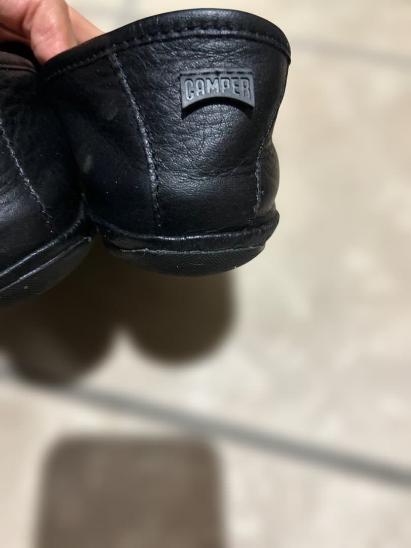 CAMPER カンペール　RIGHT NINA 黒 フラットシューズ