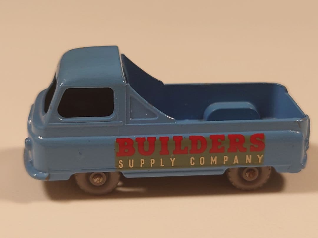 MATCHBOX No.60 MORRIS J2 PICK-UP ※silver