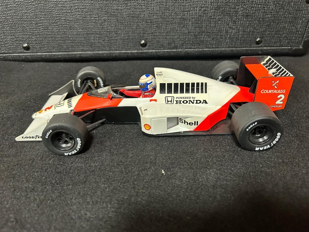 【ジャンク】MCs 1/18 MP4/5 1989 A.Prost