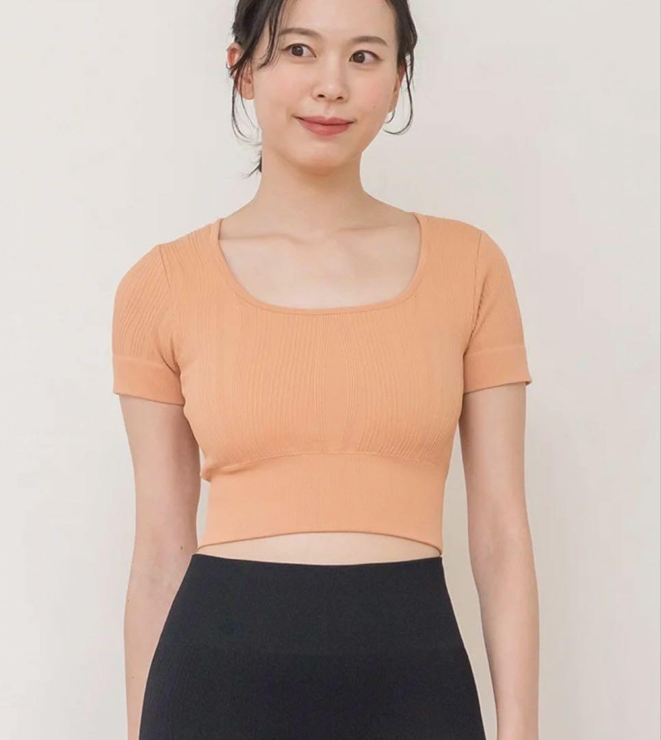 【SUKALA】ウエーブリブアクティブ上下セットLサイズ