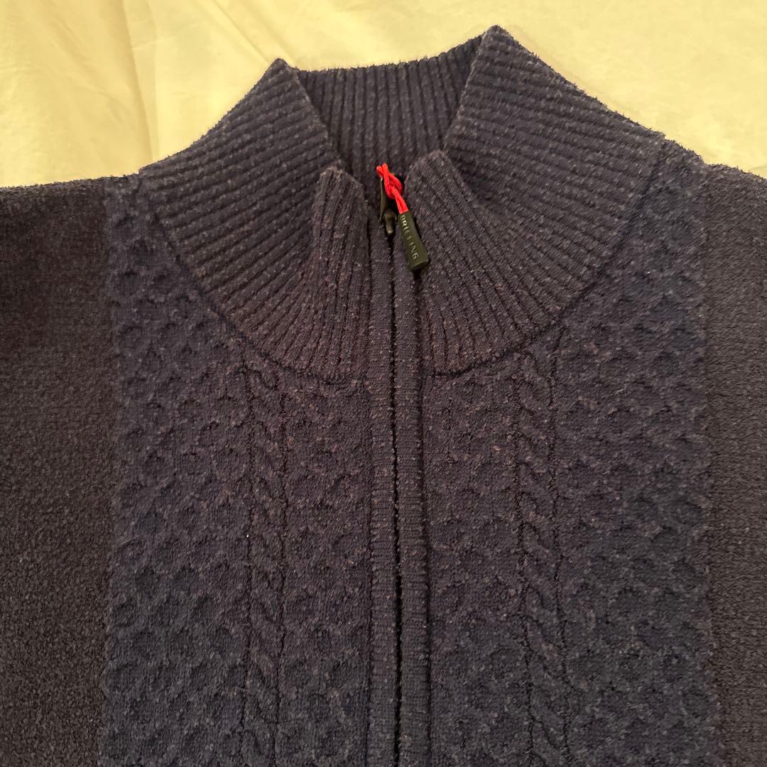 BRIEFING ブリーフィング　ハーフジップ ニット　セーター