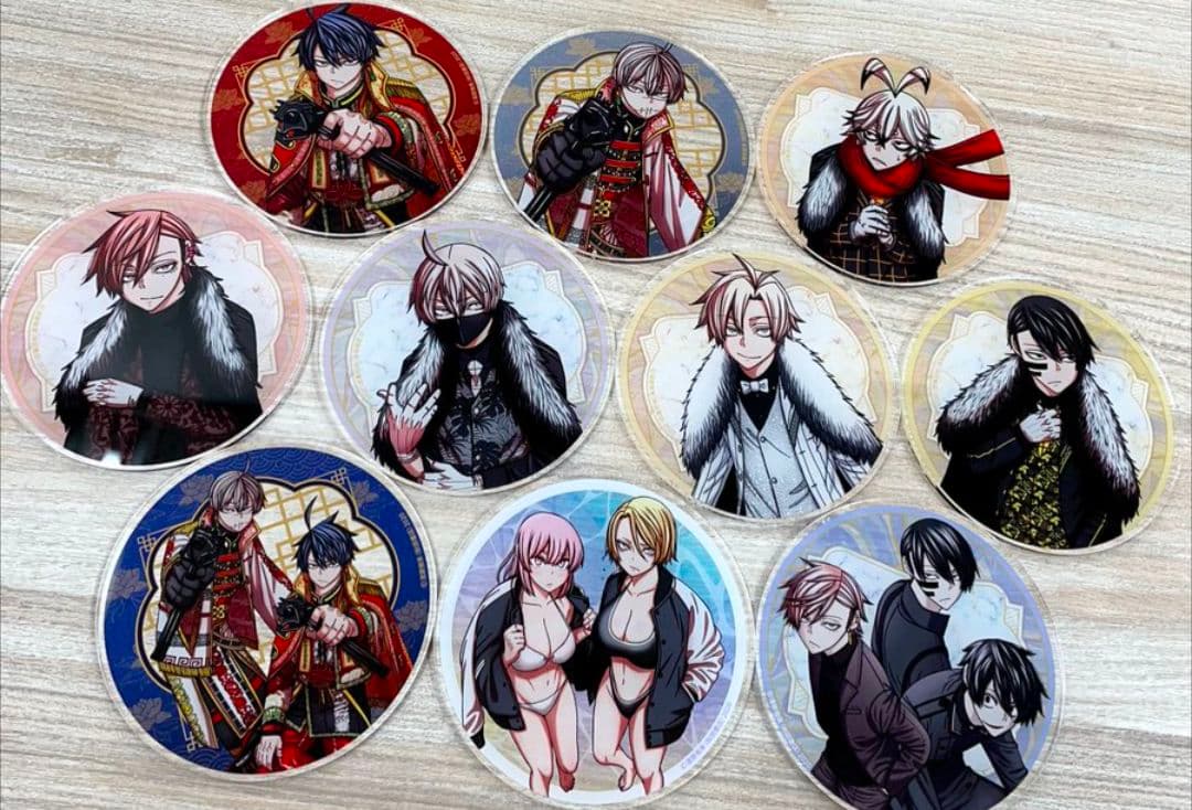 桃源暗鬼 グラッテ アクリルコースター コンプリート