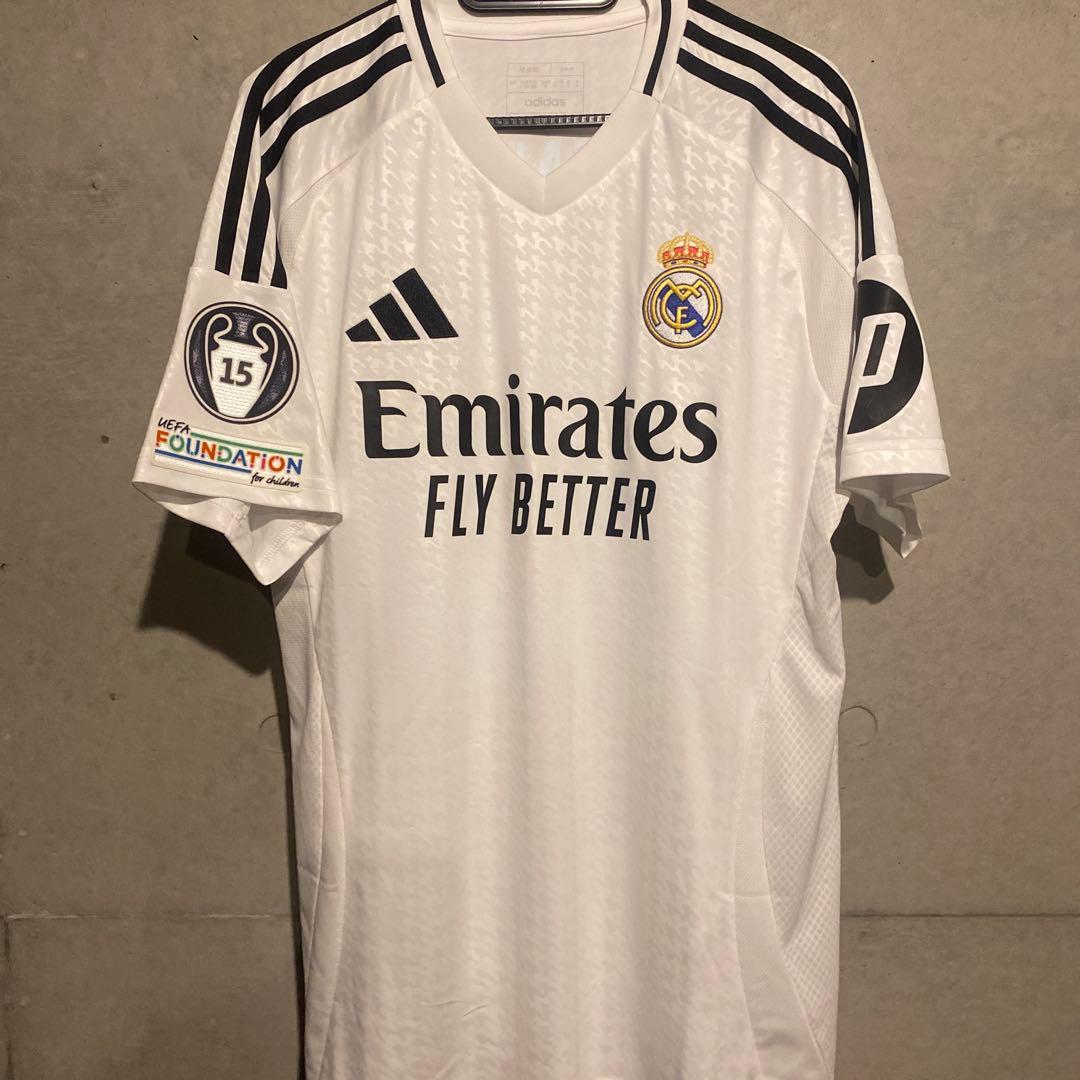 ラウール・アセンシオ 　レアル・マドリード 24/25 ホーム　CL仕様