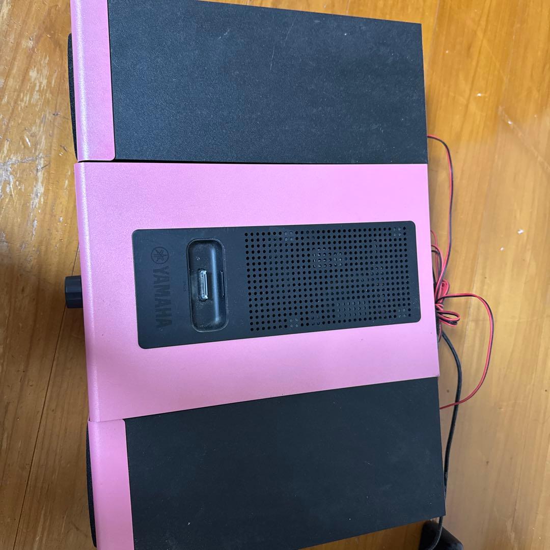 YAMAHA CRX-040 ピンク コンパクトオーディオ