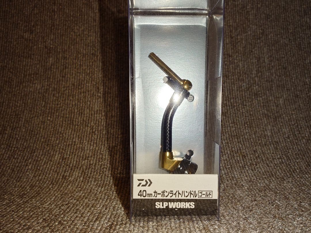 SLP WORKS カーボンライトハンドル ゴールド 40mm