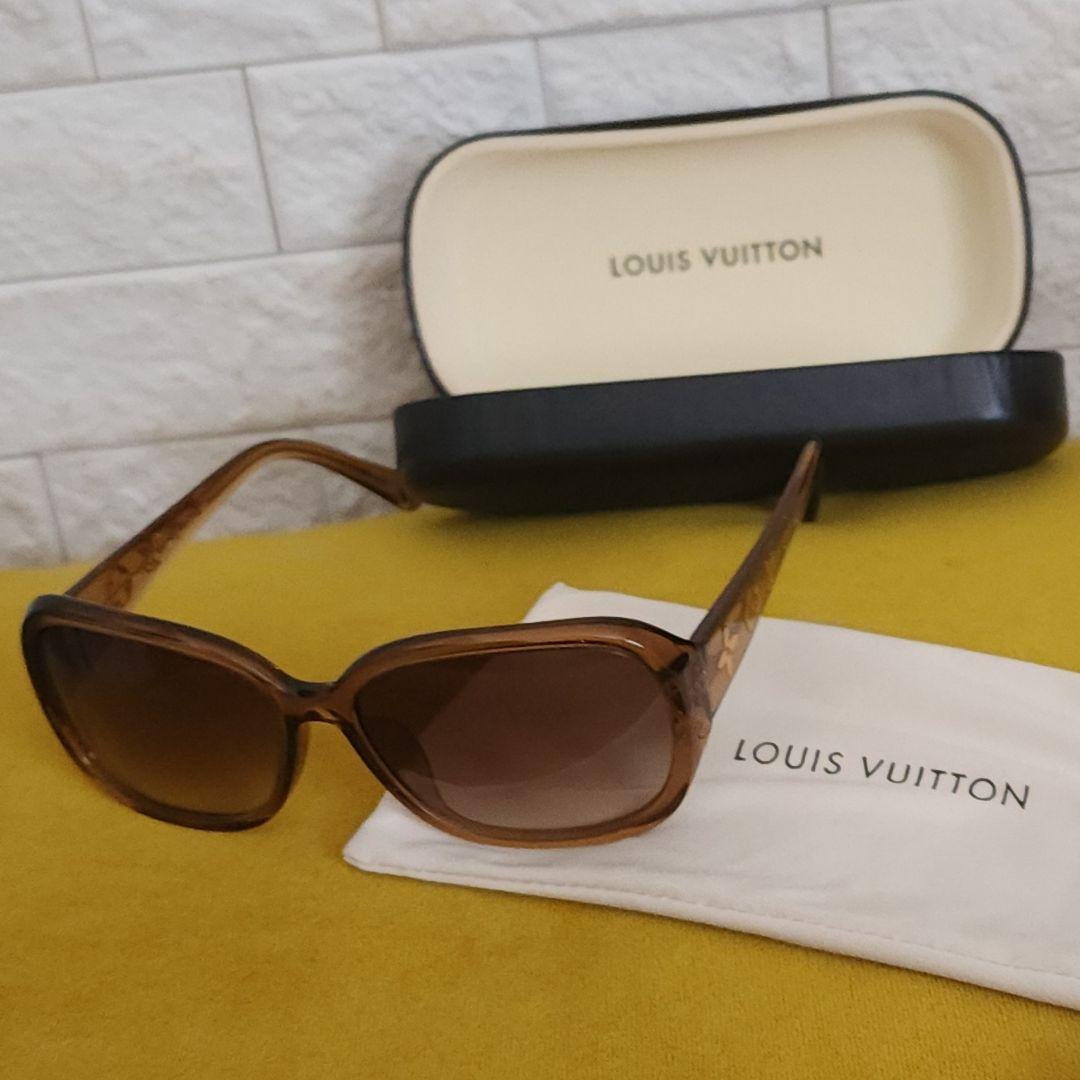 美品　LOUIS VUITTON ブラウン サングラス