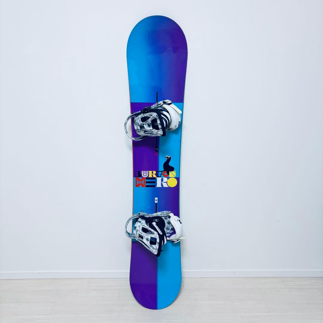 BURTON HERO 158cm＋Mission M｜バートン 板 バイン付き