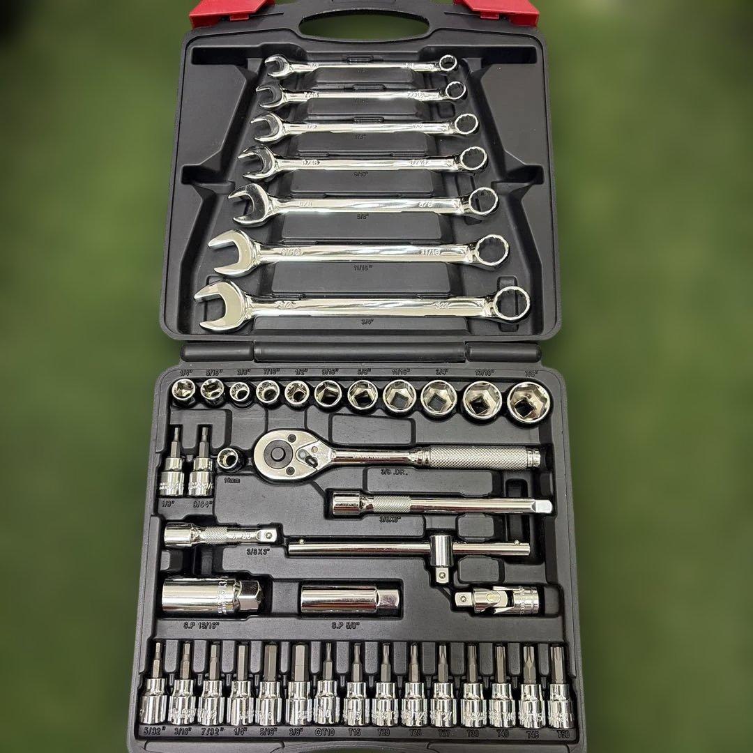 yuuです⭐︎デイトナ⭐︎ハーレーダビットソン用インチツールセット43ピース