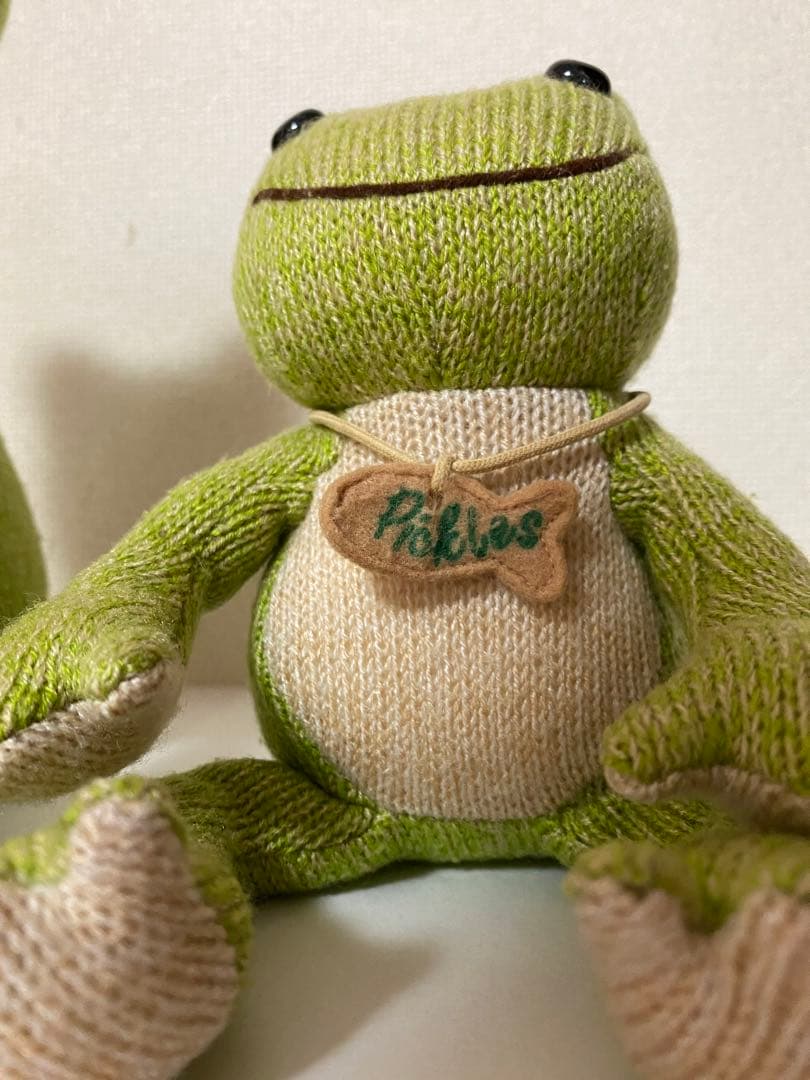 かえるのピクルス　ぬいぐるみ