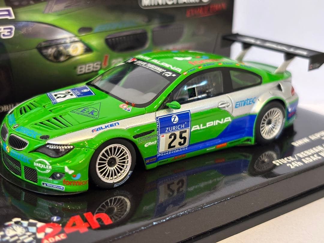  Alpina B6 GT3 ニュル ‘09 ミニカー ミニチャンプス43