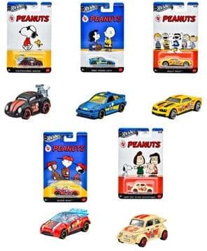 新品10台ホットウィール エンターテイメントテーマ アソート - Peanuts