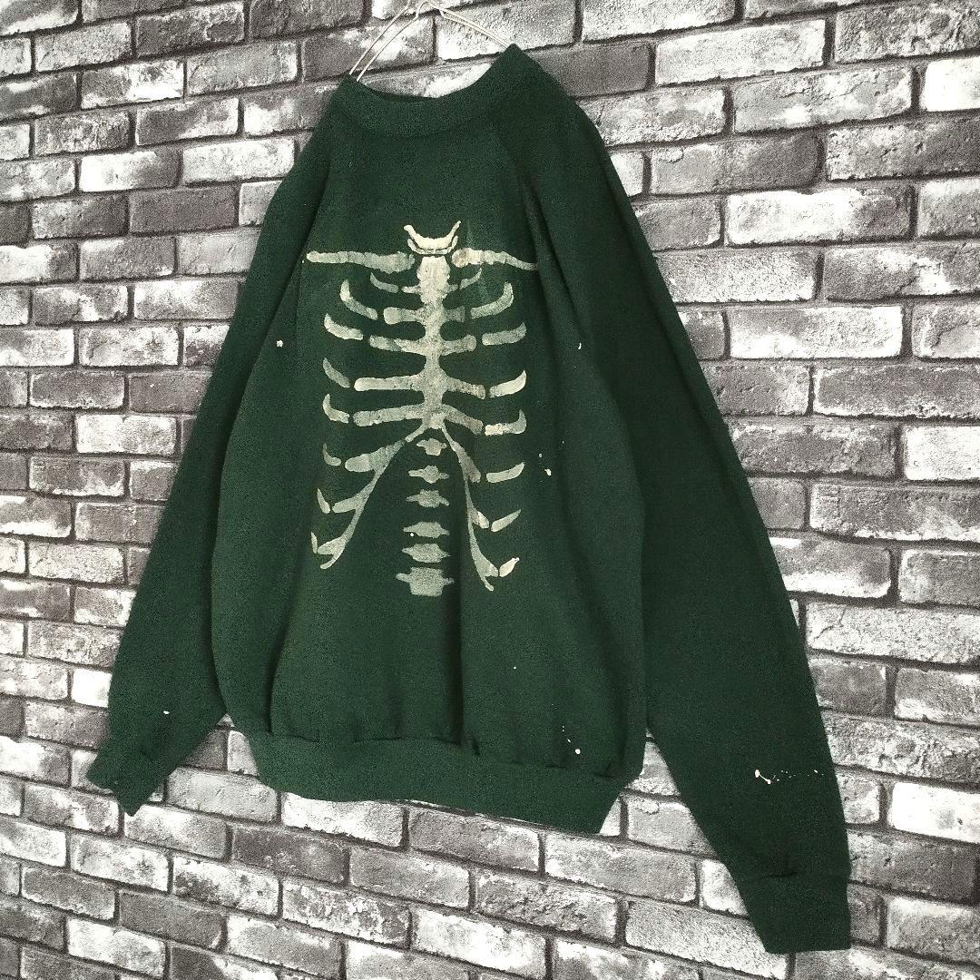 襤褸 Born BORO sweat ボロ 袖太スウェット ペンキ grunge