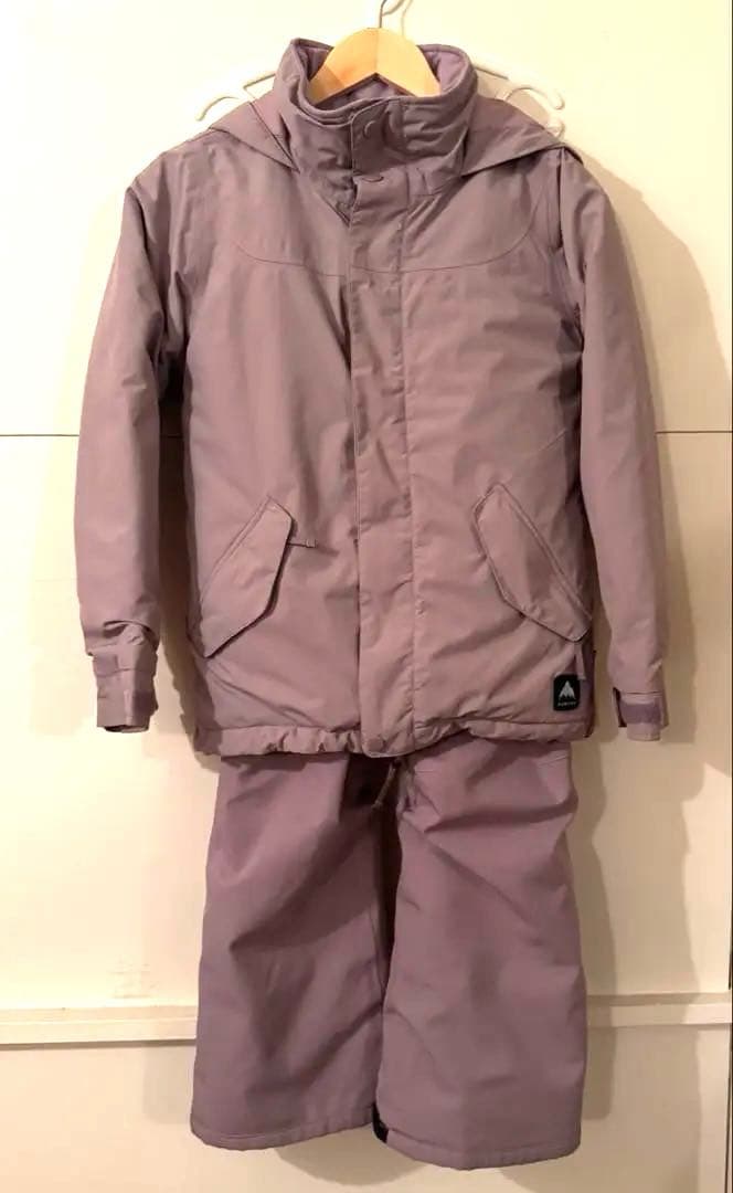 【BURTON バートン】 スキー スノーボードウェア キッズセットアップ　M