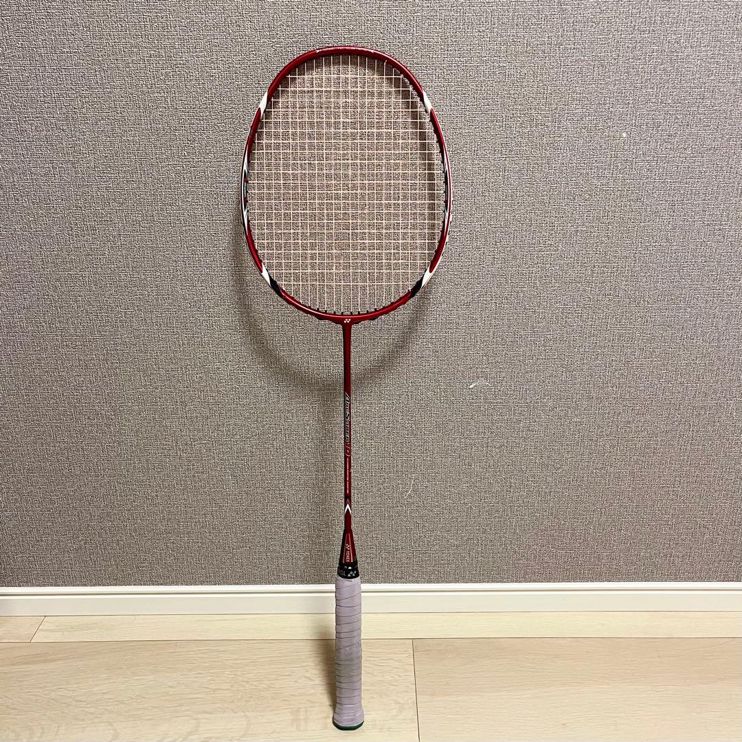 廃盤品 ARCSABER 10 レッド バドミントンラケット