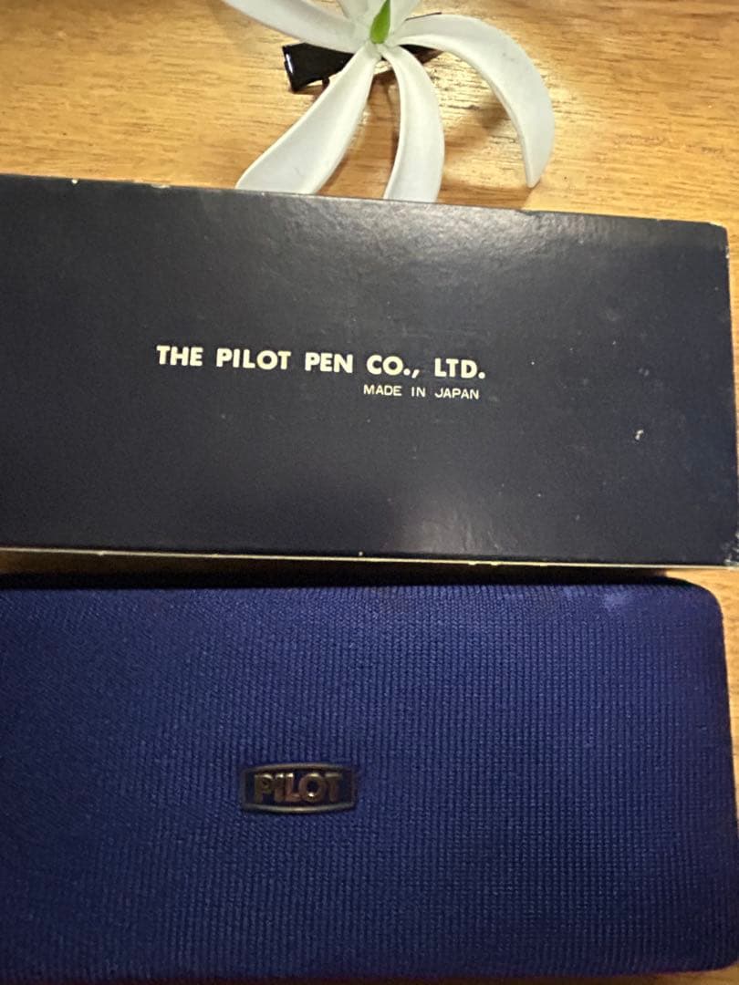 PILOT 万年筆 黒 金ペン先&ボールペン