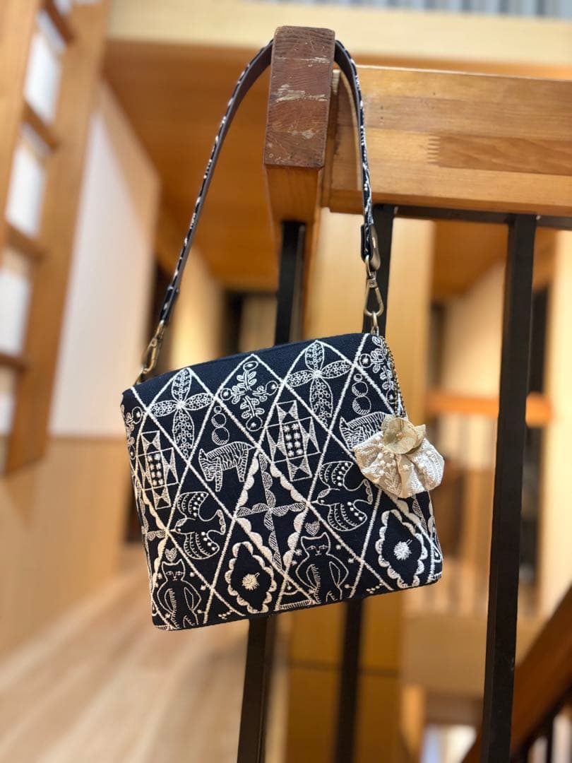 ミナペルホネン◀︎ハンドメイド◀︎カステーラbag