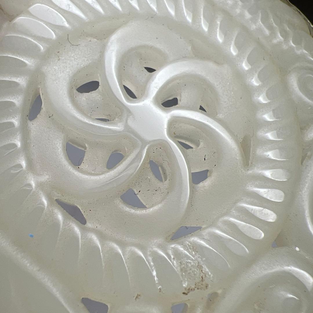 白砡ネックレストップ　25g 東Y7-1107☆2Fトヒチ