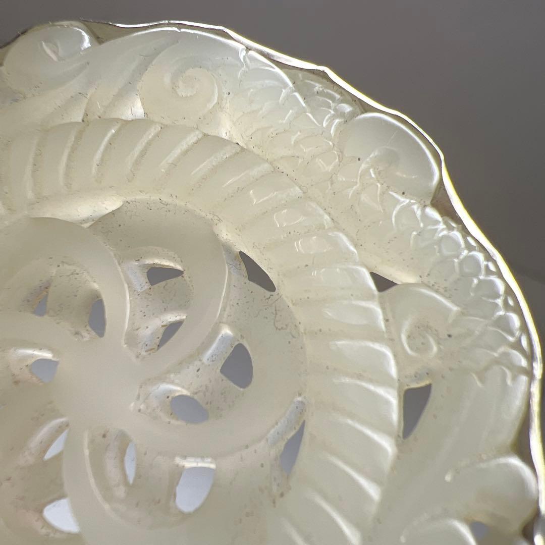 白砡ネックレストップ　25g 東Y7-1107☆2Fトヒチ