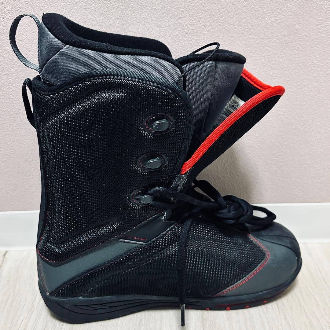 バートン RIDE BOOT MFG スノーボードブーツ ブラック/レッド 27