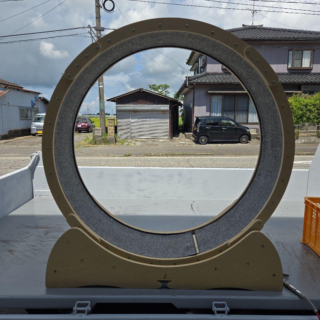 DOG Woof 大型木製回し車