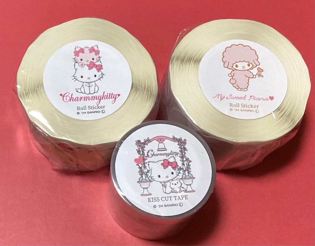 サンリオ 伊勢丹 ARomantic ロールシール キスカットテープ