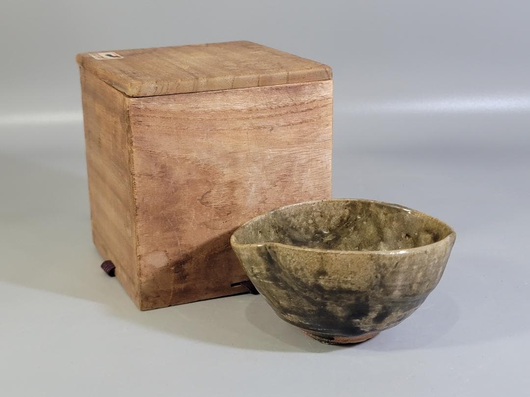 茶道具 古唐津 茶碗 古美術 DT437