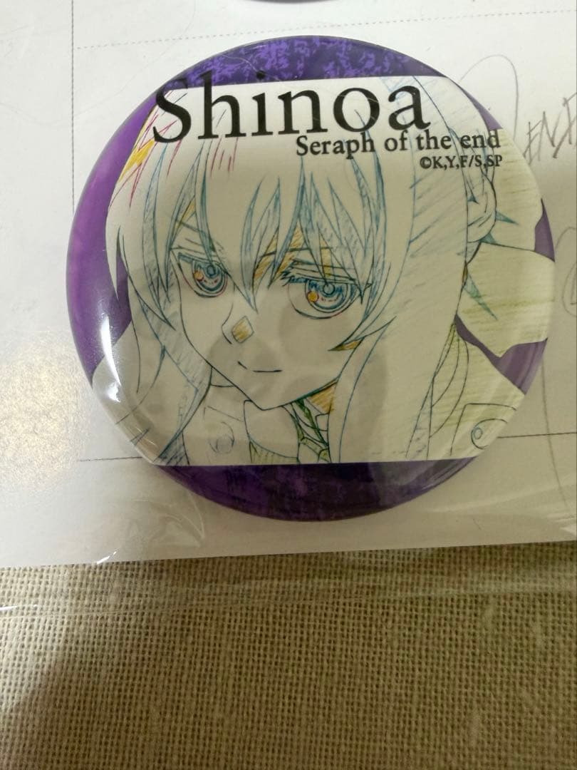WIT STUDIO 缶バッジコレクション 終わりのセラフ 柊シノア