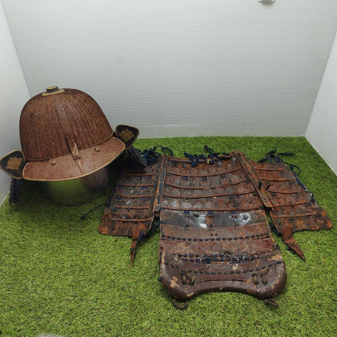 月*山様 無名 武具 鎧部品 アンティーク 骨董古武具 兜 甲冑