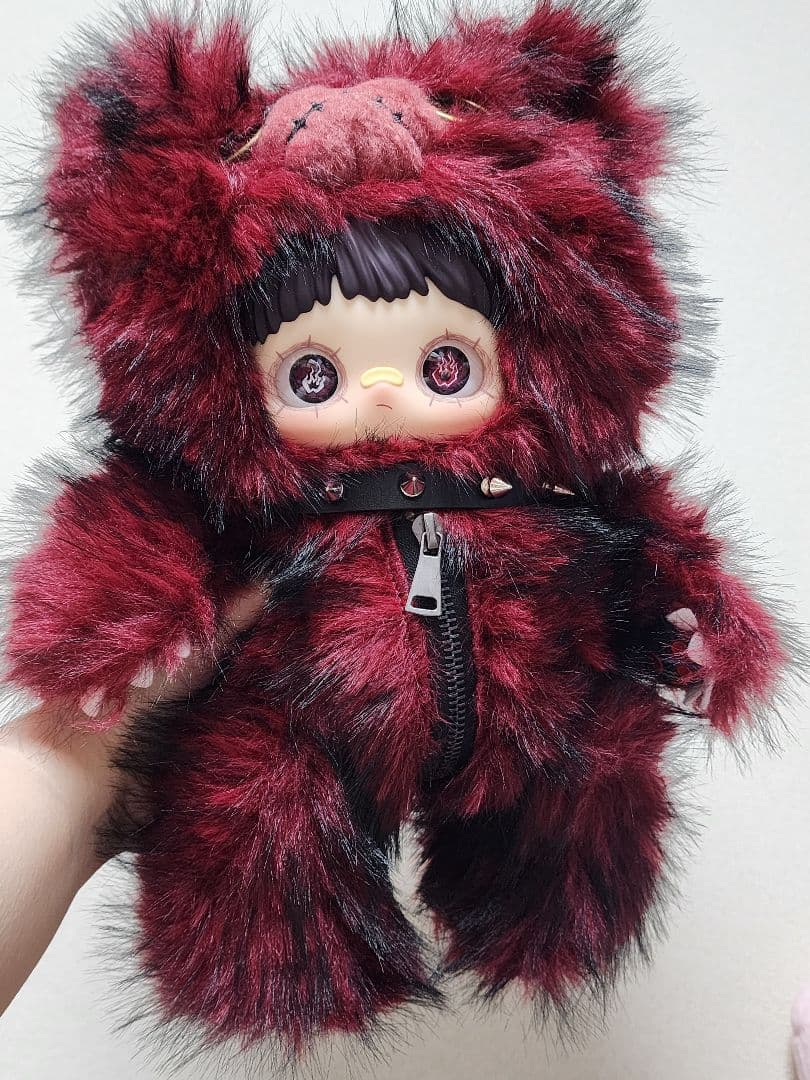 新作☆ Maymei メイメイ LEVEL 400 ぬいぐるみ リュック 赤 熊