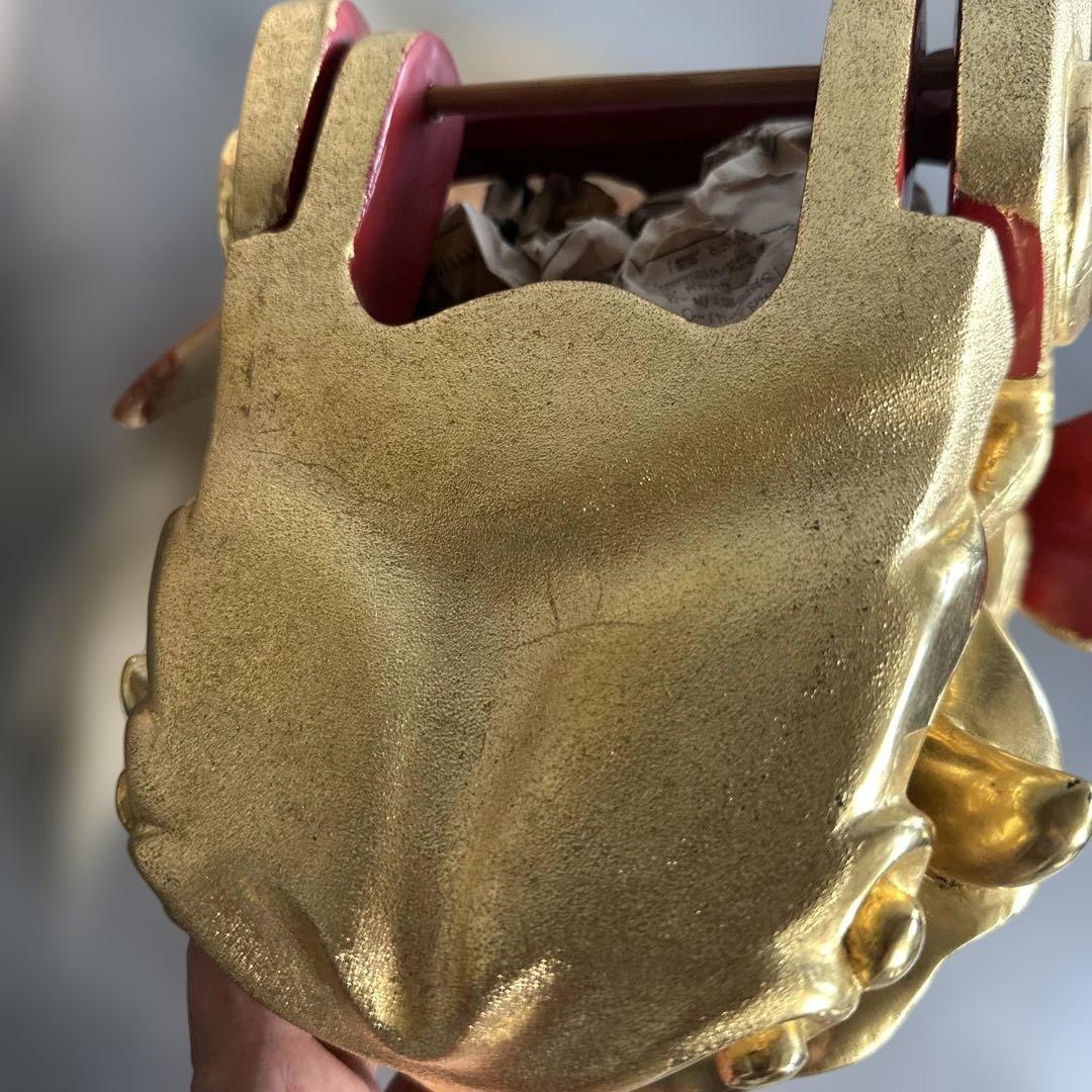 最終びっくりさらにお値下げ❣️迫力のお品‼️木彫　獅子頭