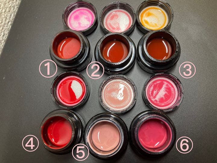 カラージェル6色セット♡Jelly Nail