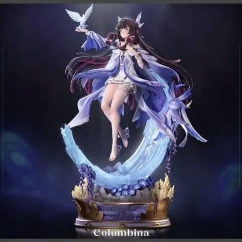 コロンビア　原神インパクト　ガレキ　ガレージキット　1/7　未塗装未組立