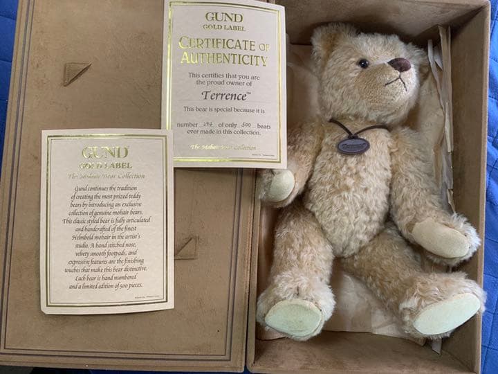 GUND Teddies 500体限定　よつばと　ジェラルミンのモデル