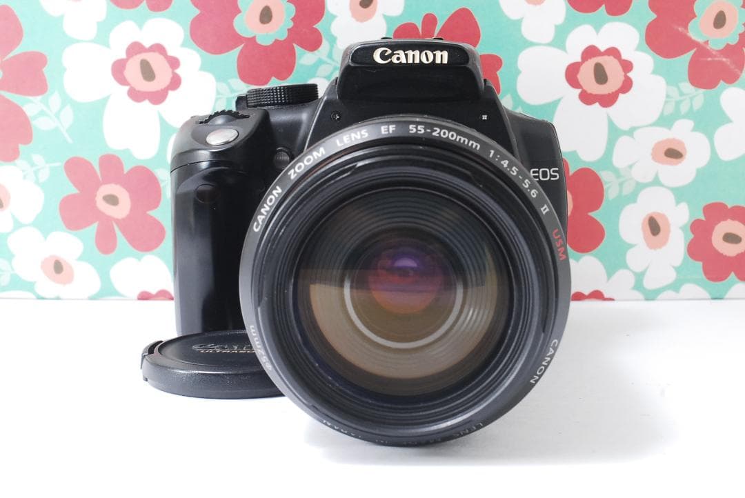 ❤初心者にオススメ❤Canon kiss N❤スマホに転送❤望遠レンズ❤