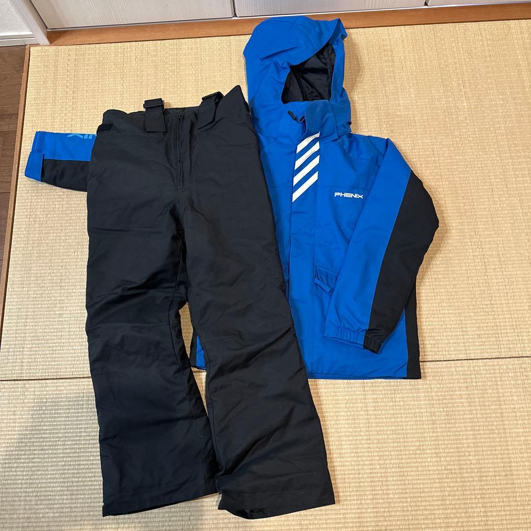 PHENIX 子ども用スキーウェア 青/黒