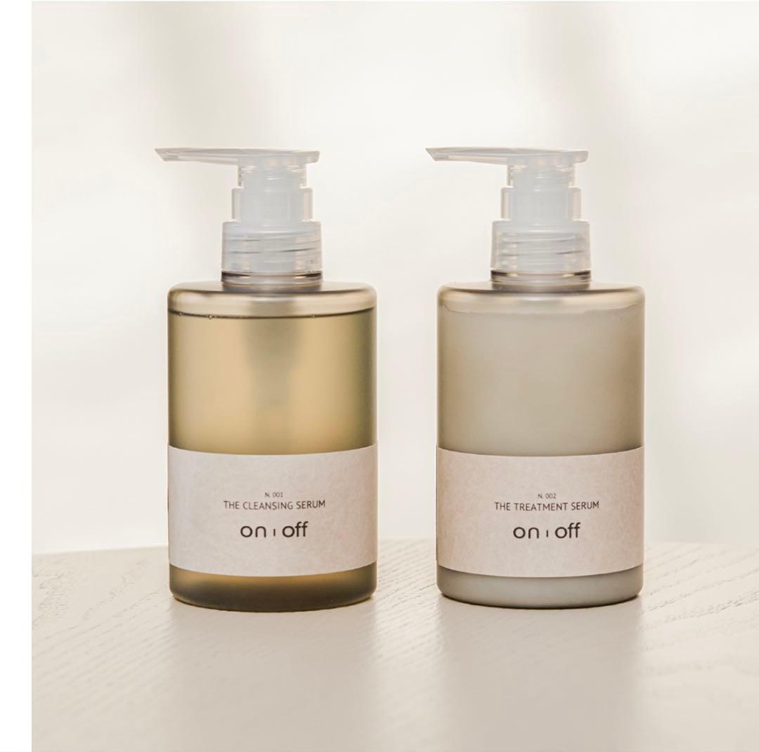 新品未開封 on off ザ・クレンジングセラム&トリートメントセラムセット