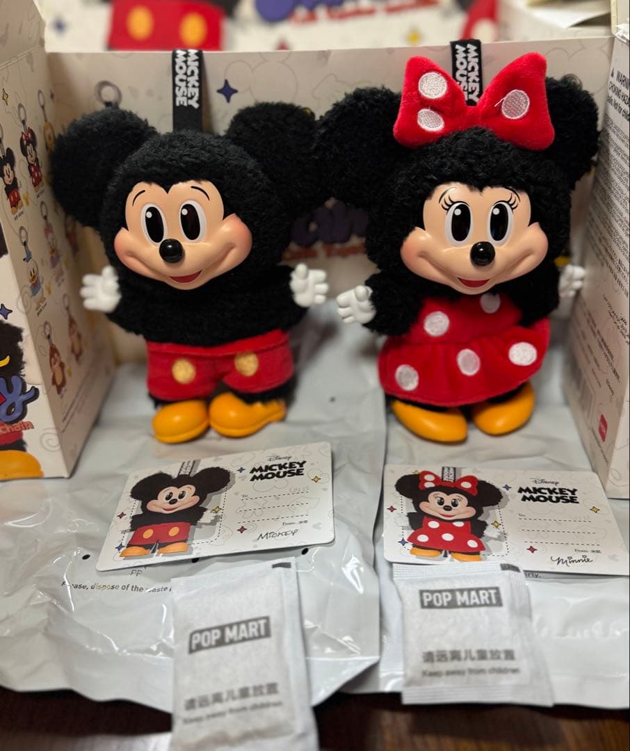 POPMART DISNEY ミッキーファミリーキュート ミッキー ミニーセット