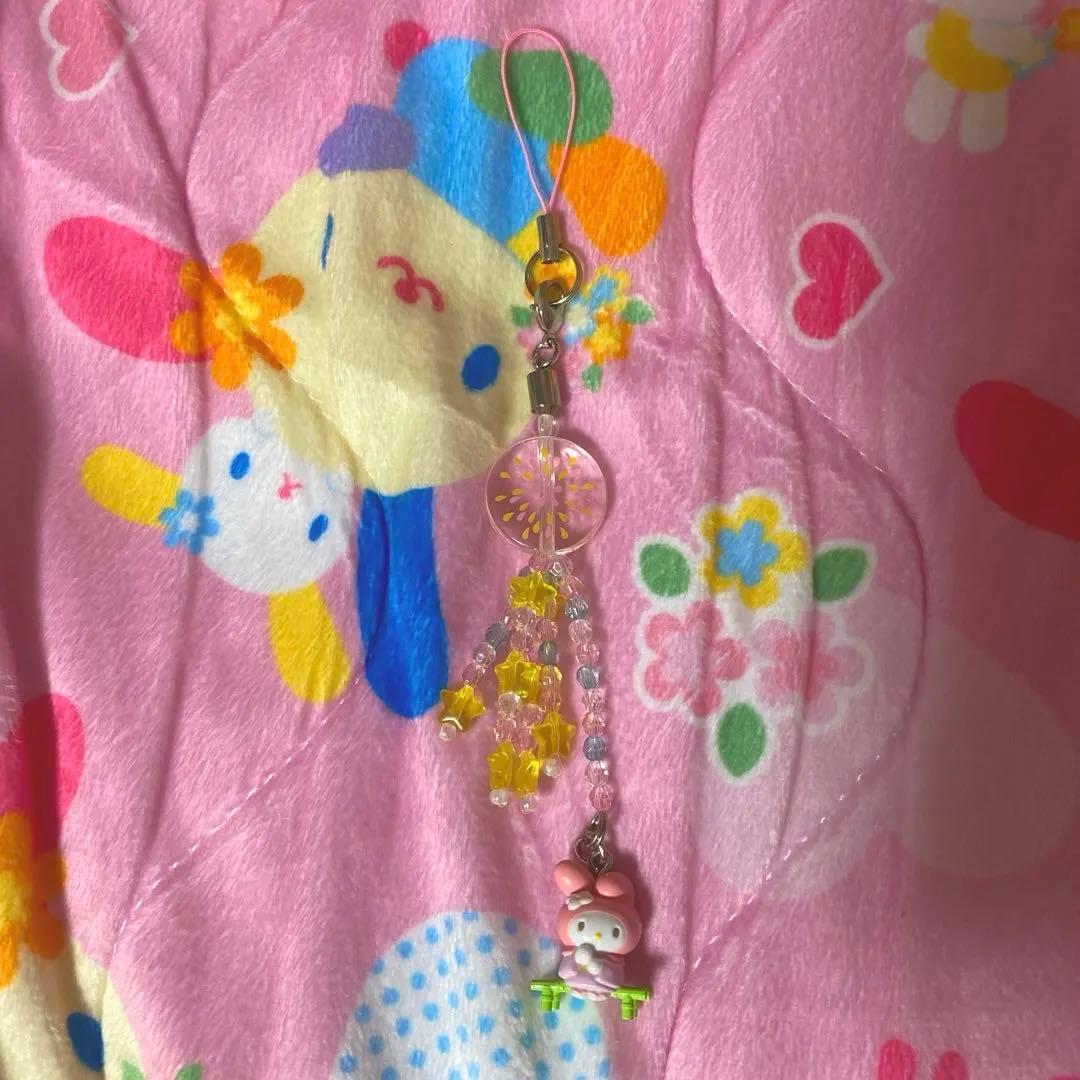 マイメロ ストラップ 花火 レトロ マイメロディ サンリオ マスコット サンリオ