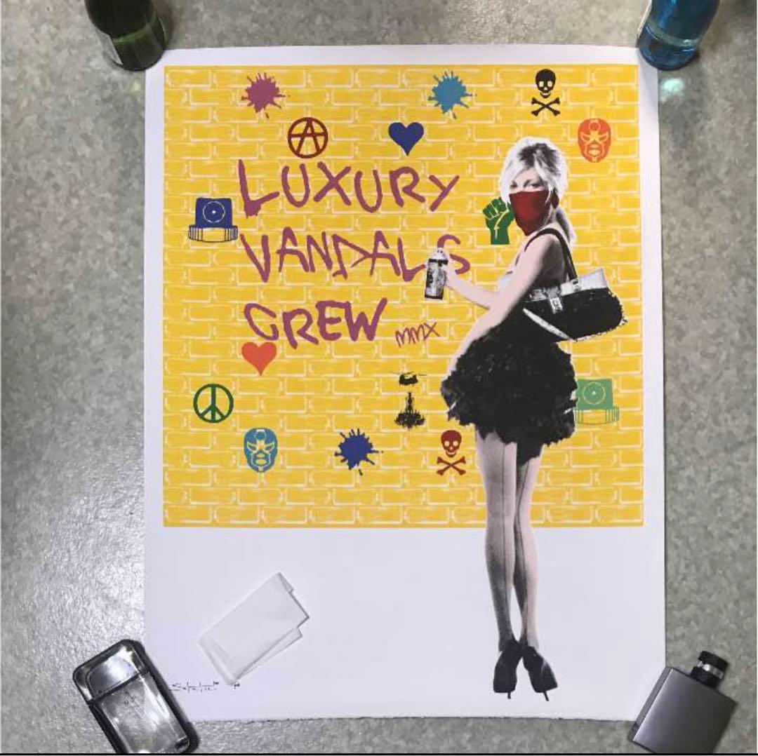 Static Luxury Vandals 限定ポスター
